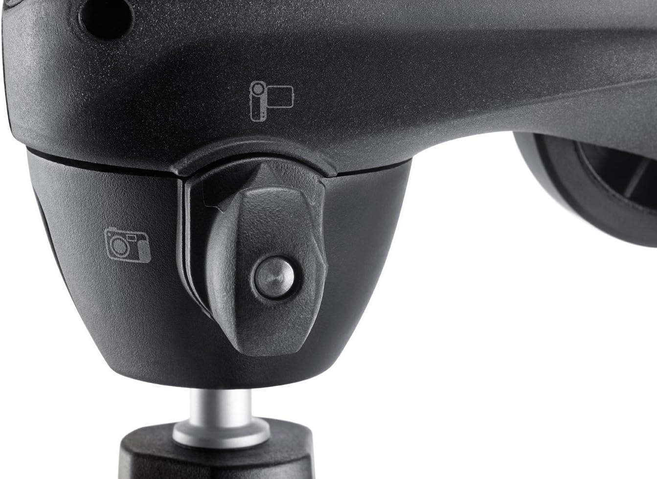 Manfrotto Compact Action Aluminium Tripod with Hybrid Head forEntry-Level DSLRs, Mirrorless up to 1.5kg Black